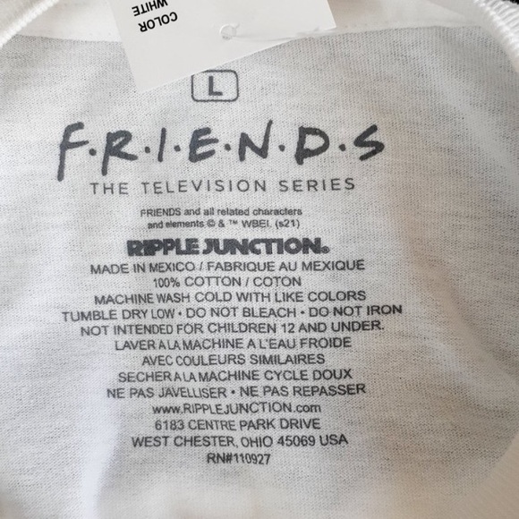 🆕 RIPPLE JUNCTION: FRIENDS THEME Central Perk T-shirt- Various Sizes - Picture 5 of 5